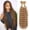 Coffee, variant on Light Brown Bohemian Braided Wig Bundle with Deep Wavy Hair Extensions for Natural