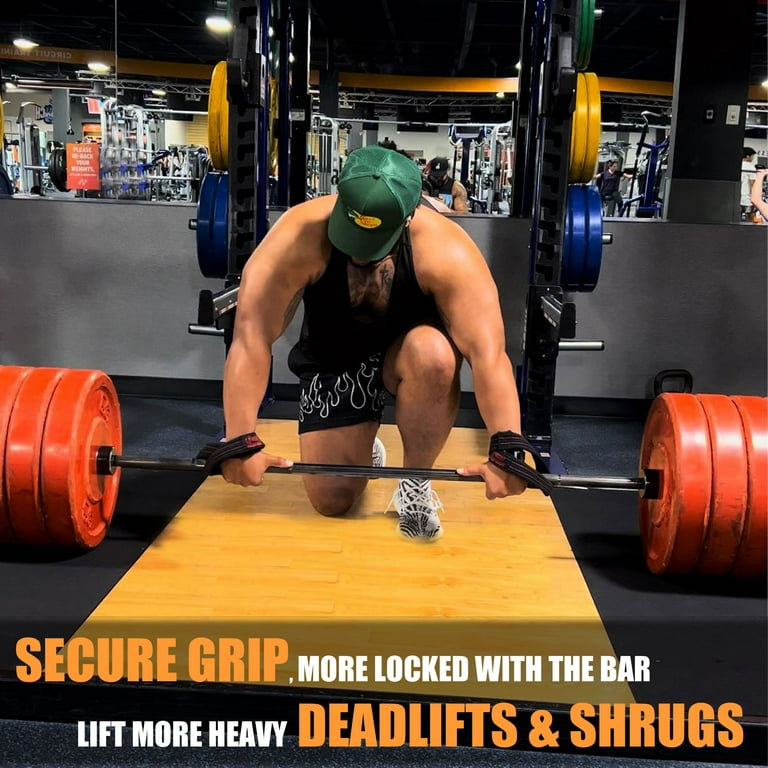 Figure 8 Straps for Deadlift, Strongman, Powerlifting Weight Lifting Straps  for Men & Women
