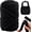 Black, variant on Black Chunky Yarn for Hand Knitting Blanket, 1.1lbs/20.8yd Thick Striped Tube Jumbo Tubular Arm Bag, Pet Bed, Rugs, Home Decorations 20.8yd / 1.1lbs