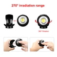 thumbnail image 2 of Wosthever Luz de pared COB impermeable Ultra 360 grados lámpara de giratoria ángulo de plástico luz nocturna para pasillo interior Ropa Deportiva, Zapatos, 2 of 5