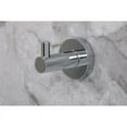 thumbnail image 2 of Tella Round Series 2-Piece Stainless Steel Robe Hook Set in Polished Chrome, 2 of 7