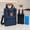 Navy-Free Size/NY, variant on Insulated Wine Cooler Bag Leakproof Travel Picnic Tote Portable Handbag Outdoor Home Bar 13x9.4x3.2 Inch