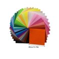 thumbnail image 3 of Vogacara 40 piezas mezcla de colores tela no tejida 3020cm 1MM de espesor tela de fieltro Material para manualidades para decoración de Juguetes de construcción, 3 of 6