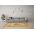 thumbnail image 3 of Ahgly Company Indoor Rectangle Medallion Brown Traditional Area Rugs, 7' x 10', 3 of 4