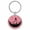 Pink, variant on Mountain Biking Cycling Light Brown Laser Engraved Leatherette Keychain Backpack Pull - 1.5 x 3 Inches