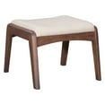 thumbnail image 6 of ZUO Bully Lounge Chair & Ottoman Beige, 6 of 10