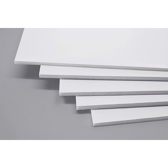 Pack of 25 11x17 3/16" White Foam Core Backings