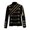 Black, variant on Stand Collar Style Embroidered Jacket Men Stand Collar Button Closure Formal Party Jacket Black XXXL