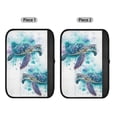 thumbnail image 2 of Yuyamidu Sea Turtle Car Seat Belt Covers 2 Pack Universal Car Seat Belt Pads Cover Flannel Seatbelt Cushion for Most Car Sedan SUV Auto Accessories Soft Car Seat Strap Pads, 2 of 7