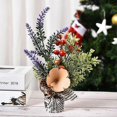 thumbnail image 1 of 2pc Christmas Decoration Mini Christmas Tree Ornaments Window Tree Decoration, 1 of 1