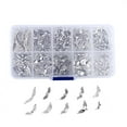 thumbnail image 4 of 10 Style Angel Wing Alloy Bead 10 Style Antique Spacer Bead 100pcs, 4 of 6
