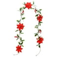 thumbnail image 2 of Rapeiae LED Lights Simulation Christmas Rattan Simulation Greenerys Christmas Decoration Red Fruit Party Decoration Christmas Lights String Rattan, 2 of 6