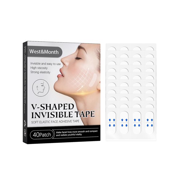 Cinta de estiramiento facial HUOGUO Ultrafina, impermeable, de alta elasticidad