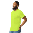 thumbnail image 4 of Gildan High Visibility Men's T-Shirts, Hi Vis Tee for Comfortable Working Experience, Safety Green, 12 Pack, 4XL, 4 of 5