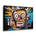 thumbnail image 2 of Colorful Graffiti Painting Abstract Art Style Framed Gallery Poster Decorative Painting Canvas Wall Art Living Room Posters Bedroom Painting,Frame-style,08x12inch(20x30cm), 2 of 8