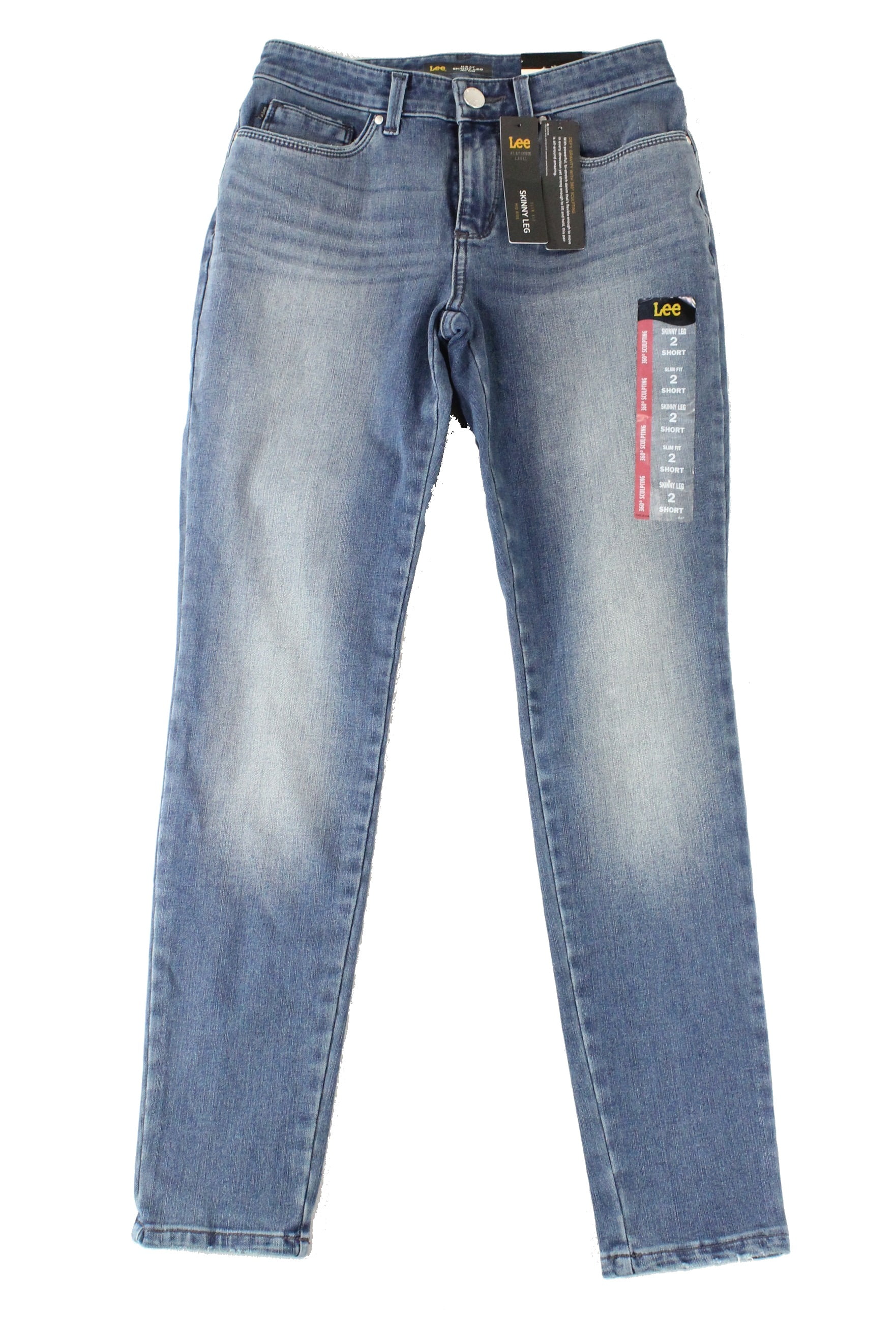 Lee Womens Jeans Long Stretch SkinnyLeg SlimFit Sculpting 6