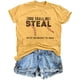thumbnail image 1 of Mujeres Impreso Casual Top, Manga Corta Crew Cuello Blusa para la Primavera Y el Verano Desgaste, Ligero Imitación Algodón Moda Tee, 1 of 2