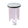 thumbnail image 1 of Binwennn Bouchon de Vidange de Bassin Style Européen Élégant Matériau ABS Bouchon Universel Durable Facile à Nettoyer Boîtier de Filtre à Eau à Haut Débit pour Réfrigérateur Wf-4396508 Filtre à Compresseur d'Air 1/4, 1 of 2