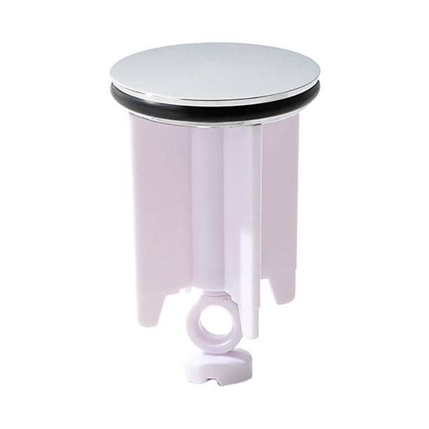 Tapón de desagüe de lavabo estilo europeo, ABS, ajuste universal, fácil de limpiar, para baño