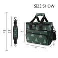 thumbnail image 3 of FORMRS Insulated Cooler Bag 24 Cans Capacity Soft Leakproof Lunch Box with Side Pockets, New Year Tree Pattern, 3 of 7