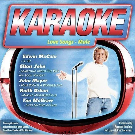 Karaoke: Love Songs - Male - Music CD - - 2006-02-14 - Bci / Eclipse Music - V - Sold by Sounda