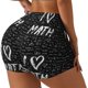 thumbnail image 1 of Fotbe I love Math Shorts Sin Costuras – Shorts Deportivos de Cintura Alta para Mujer, Elásticos para Gimnasio, Yoga, Running o Ciclismo-Large, 1 of 8