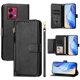 thumbnail image 3 of Funda para Motorola Moto G84 5G Cartera de Mano con Cremallera y Correa Cruzada Desmontable, 3 of 5