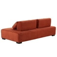 thumbnail image 4 of Aukfa Sofa Couch for Living Room, 85" Modular Sofa, 3 Seater Sofa Bed for Living Room Office, Orange, 4 of 6
