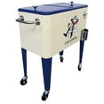 thumbnail image 2 of Leigh Country "Life is Good® 60 Quart Metal Outdoor Patio cooler - Beige Adirondack Jake, 2 of 8
