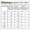 thumbnail image 6 of Moomaya Solid Long Length Top, Women Summer Tee, Casual Cotton Tshirt, 6 of 9