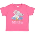 thumbnail image 3 of Inktastic My Nana Loves me to the Moon and Back Elephant Family Boys or Girls Baby T-Shirt, 3 of 5