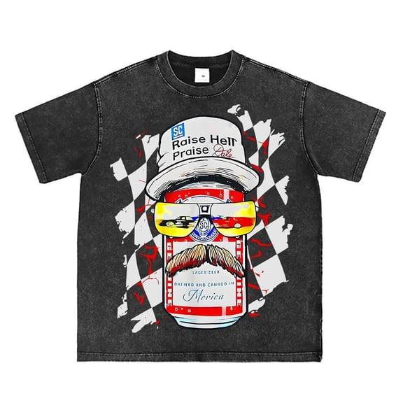 Raise Hell Praise Dale 90s Racing Vintage T-Shirt Graphic T Shirt