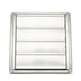 thumbnail image 3 of 100MM Stainless Steel Exterior Wall Ventilation Cap Movable Square Air Outlet, 3 of 5