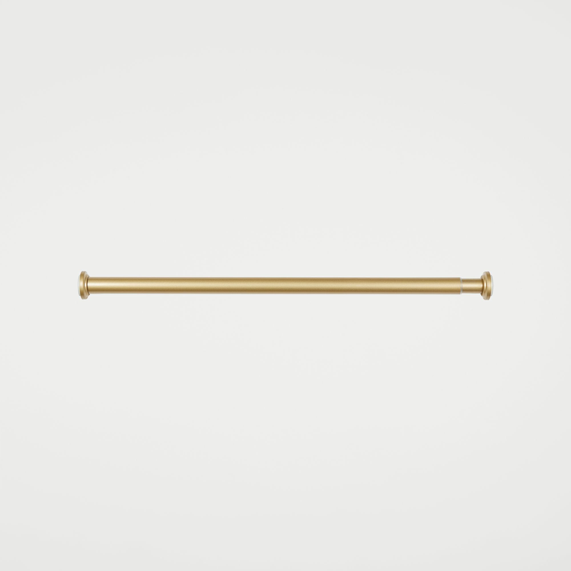 Exclusive Home Tension Rod, Adjustable 48"-84", Gold