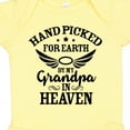 thumbnail image 4 of Inktastic Handpicked for Earth by My Grandpa in Heaven Angel Wings Boys or Girls Baby Bodysuit, 4 of 5