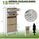 thumbnail image 2 of Shoe almacenamiento gabinete: three flip - top cajones, adjustable estantes para 18 - 24 pairs, space - saving narrow design para entrada, hallway, front door, 2 of 7