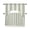 Green, variant on Aqua Striped Swag Curtains for Kitchen Modern Thin Line Vertical Stripes Valances for Windows Rod Pocket Small Window Treatment Short Topper for Cafe Bedroom Bathroom Living Room Decor 56x36 Inch