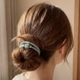 thumbnail image 5 of allydrew Boho Hair Tie Bracelets for Women, No Damage Elastic Hair Bands, Hair Accessories for Thick and Thin Ponytails (20pcs), Pearls Bright, 5 of 6