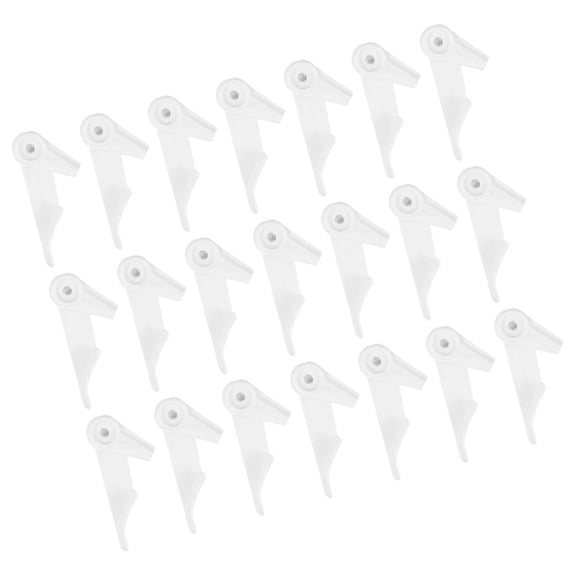MLINS 50pcs Lamp Shade Clips For Ceiling Flush Mount Light Shade Fixed Buckle Light Fixture Accessories Ceiling Fixture Replacement Part