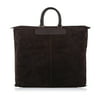 Pre-Owned Fendi Tote Bag Suede Leather Brown