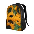 thumbnail image 2 of Wukai Sunflowers 7 Travel Laptop Backpack - Waterproof, Anti-Theft, Slim and Sturdy College & Business Backpack, 2 of 7