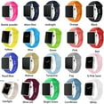 thumbnail image 2 of Yepband Sport Band for Apple Watch Bands 40mm 38mm 44mm 45mm 41mm 42mm for Women Men, iWatch Bands Soft Silicone Stretchy Wristbands Replacement Strap Bracelet for iWatch Series SE 7 6 5 4 3 2 1, 2 of 7