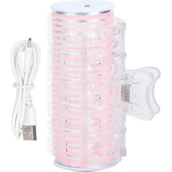 Electric Hair Roller Usb Instant Heat Hair Waver Roller Bang, Portable Mini Hair Curler Styling Rollers Rechargeable, Heated Hair Styling Bang For Ban