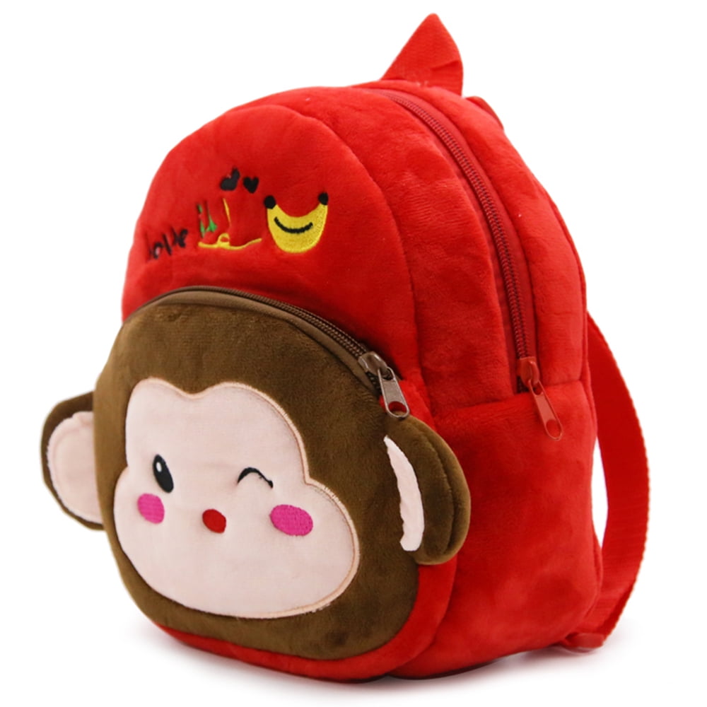 YHDSN Cute Duck Toddler Backpack Baby Plush Bag for Cartoon Animal Small Preschool Travel Little Girls Boys 1-3 Years, Infant Unisex, Size: 8.27 x