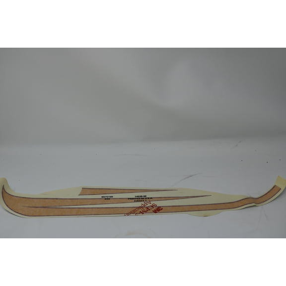 NEW OEM 1996 HARLEY FXSTSB SPRINGER BAD BOY YELLOW LEFT GAS TANK DECAL