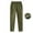 Olive Green, variant on Women's Straight Leg Sweatpants Elastic Waist Solid Running Joggers with Pockets Green M