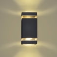 thumbnail image 1 of Lámpara de pared elegante con movimiento hacia arriba y hacia abajo, lámpara de porche para exteriores con cuerpo de aluminio macizo grueso, lámpara de pared impermeable para patio y balcón,, 1 of 5