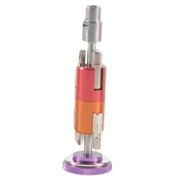 Llave para bicicleta Multiherramienta T25 Llave Torx Accesorios Alto Rendimiento Profesional Púrpura