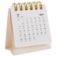 thumbnail image 6 of Soimiss Office Desk Calendar 2024 Small White Paper Calendar for Daily Use and Home Accessory, 6 of 8