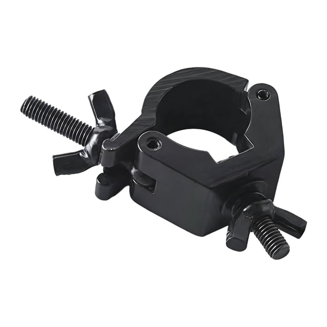 Bunblic Stage Light Clamp Premium Easy Installation Stable for DJ Lighting Equipment Black